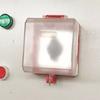 Transparent Transparent Push Start Button Cover Red Power Wall Switch Lock Cover  Worker
