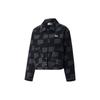 Downtown Series Logo Print Double Pocket Single-Breasted Jacket Women Jacket Black 537639-01