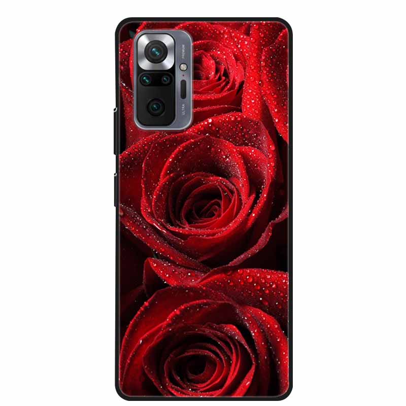 Чехол для Xiaomi Redmi Note 10 Pro Модный Мягкий Силиконовый Чехол для Телефона для Redmi Note10 Pro Max Coque M2101K6G Бампер Крутой Funda