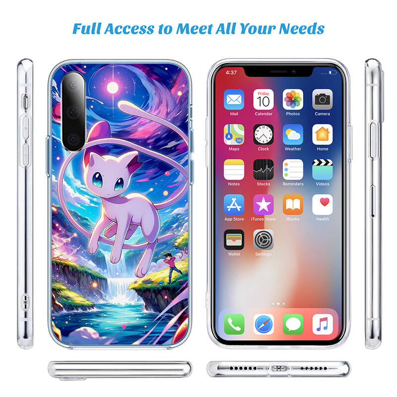 Pokemon Phone Case for Motorola G14 G15 G24 G30 G31 G32 G34 G41 G42 G51 G52 G50 G60S G60 G62 G72 G71 G73 G84 G85 G200 E32