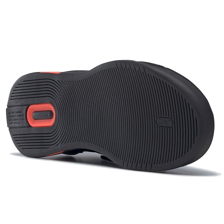 Reebok Lifter PR 2 Black Unisex Sneakers Core-Black Night-Black Orange-Flare FY3830