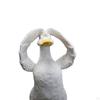 Animal Sculpture Duck Statue Figurine Ornament for Bedroom Birthday Living Room