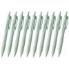 Mitsubishi Pencil Ручка-шариковая Jetstream Soft, легко пишет, 10 шт., масляные чернила, упаковка 10 шт., стержень 0,5 мм, зеленый, С, SXN15005.52