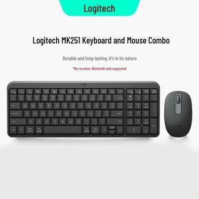 Logitech Беспроводной комбо-набор клавиатура и мышь MK251