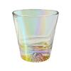 Rainbow Fuji Mountain Glass Cup Unique Design Fairy Whiskey Coffee Cup