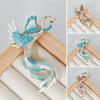 Women Brooch Phoenix Retro Chinese Style Enamel Anti-slip Bag Coat Collar Hat Scarf Decoration