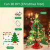 Colorful Christmas Tree DIY Craft Kit LED Tabletop Xmas Tree  Beginner‑Friendly