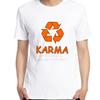 Recycle Symbol Good Karma Comes Around Buddha T Shirt For Unisex Graphic T Shirts Tops Tees Oversize Tshirts Summer Cotton Tshirt