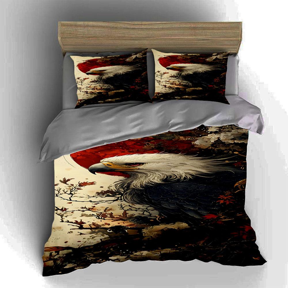 Eagle, nature, abstract. Bedding Duvet cover sets Duvet covers Pillowcases gifts (1 * Duvet Cover 2 * Pillowcases, without duvet insert)