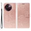 For vivo V30e 5G Wallet Case Floral Butterfly Imprinted Leather Phone Cover Stand