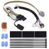 Индивидуальный 4-контактный плоский жгут проводов для прицепа, комплект для Nissan Pathfinder Infiniti QX60 2013-2020, замена жгута проводов заднего фаркопа