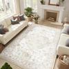 Vintage Floral Pattern Carpet Bohemian Style Floor Mat Living Room Bedroom Carpet Decoration  Home Living Room Decoration