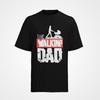 Смешная папина фраза День отца The Walking Dad Мужская органическая футболка Хлопок