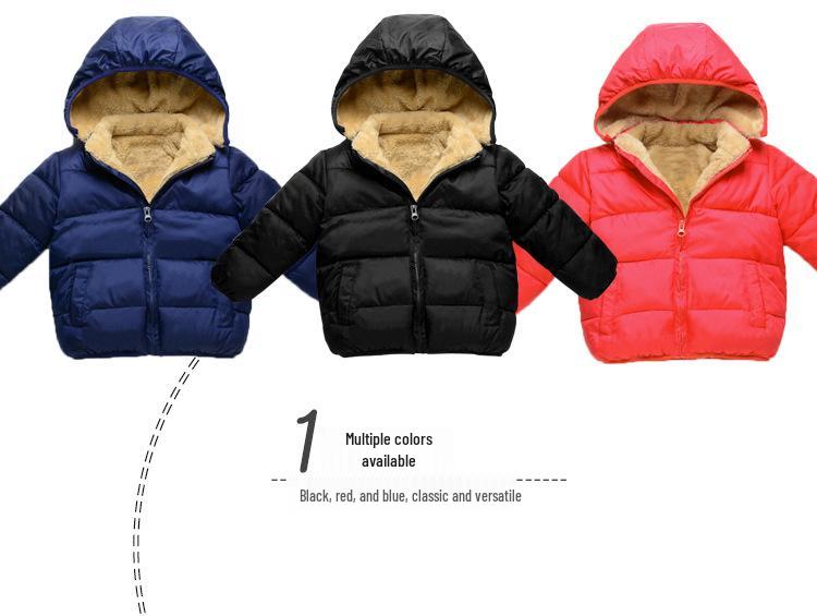 Детская зимняя верхняя одежда: Куртки из шерсти ягненка с хлопковой подкладкой и пуховики для мальчиков и девочек, детские теплые куртки