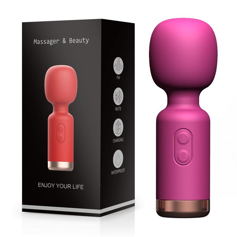 Мини-вибратор со стимулятором клитора для женщин, секс-игрушки, мастурбатор, силиконовый дилдо, эротическая AV-магическая палочка для взрослых 18+