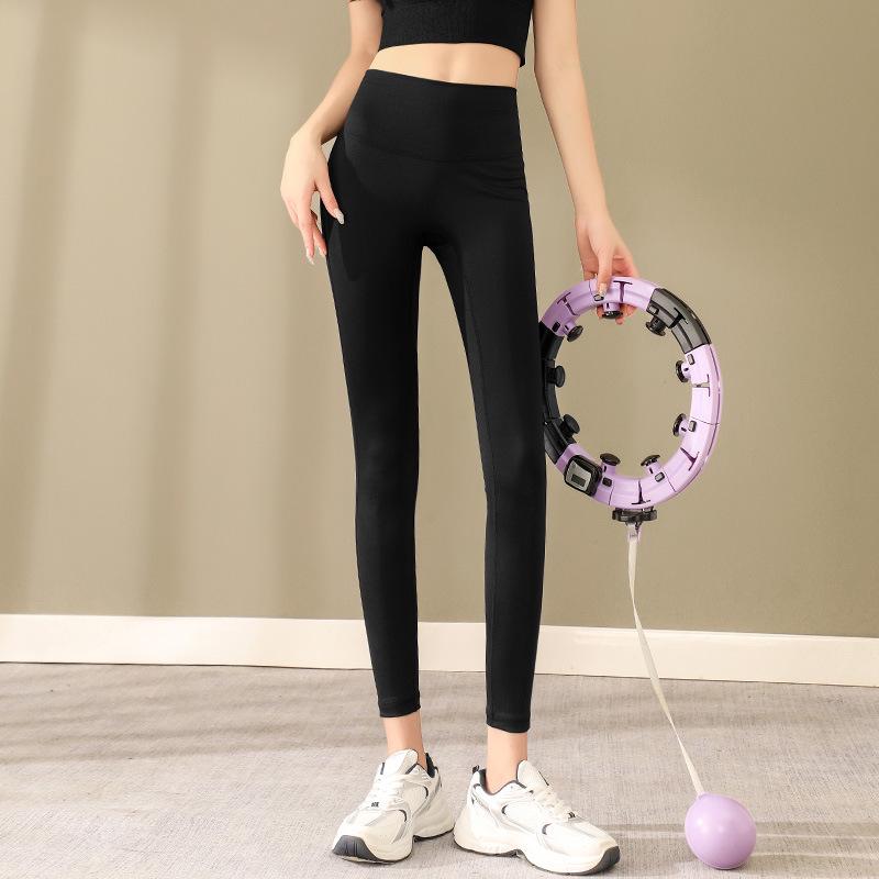 Женские брюки для йоги с высокой талией - Подтягивающие ягодицы, Быстросохнущие, Дышащая фитнес-одежда для весны/лета. Идеально для тренировок, бега и спорта.