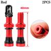 Alloy MTB Road Bike 40/60mm Tire Presta Valve American Valve Schrader A/V Valves Anodized Nipple