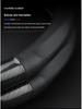 Roewe i5 (19-21) Steering Wheel Cover - Genuine Leather Suede, Four Seasons, Universal Fit, Carbon Fiber
