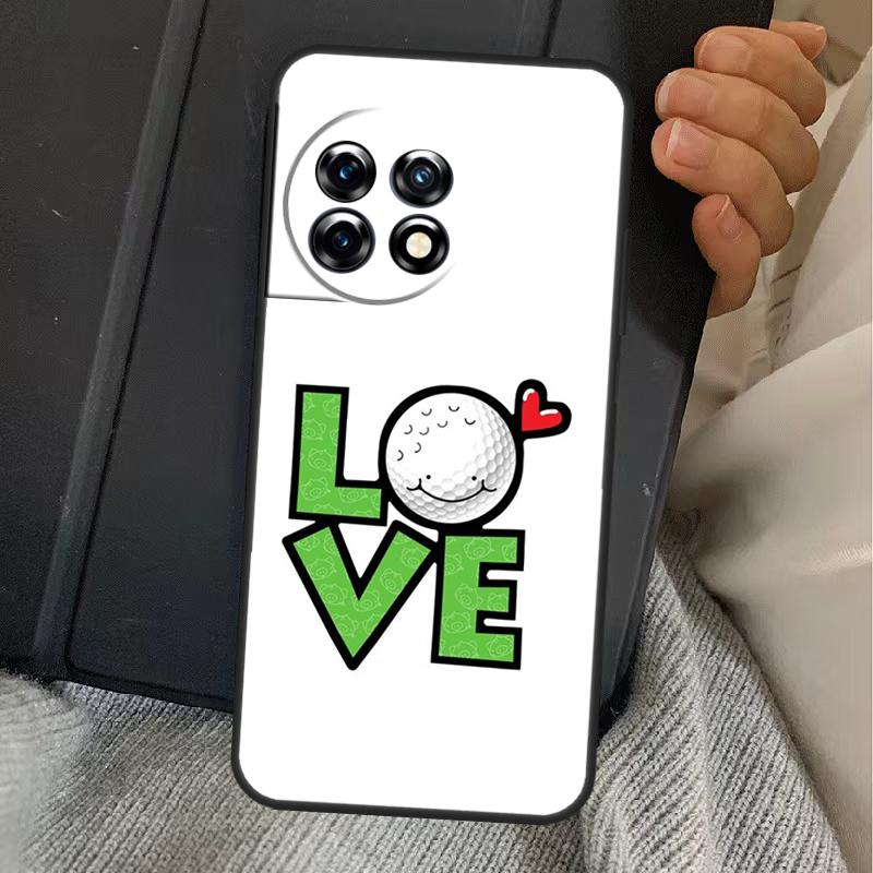 Golf Ball Case For OnePlus 15 13T 13 12 11 13R 12R 10R 10T 8T OnePlus Nord 5 CE 3 4 Lite N20 N30 Cover