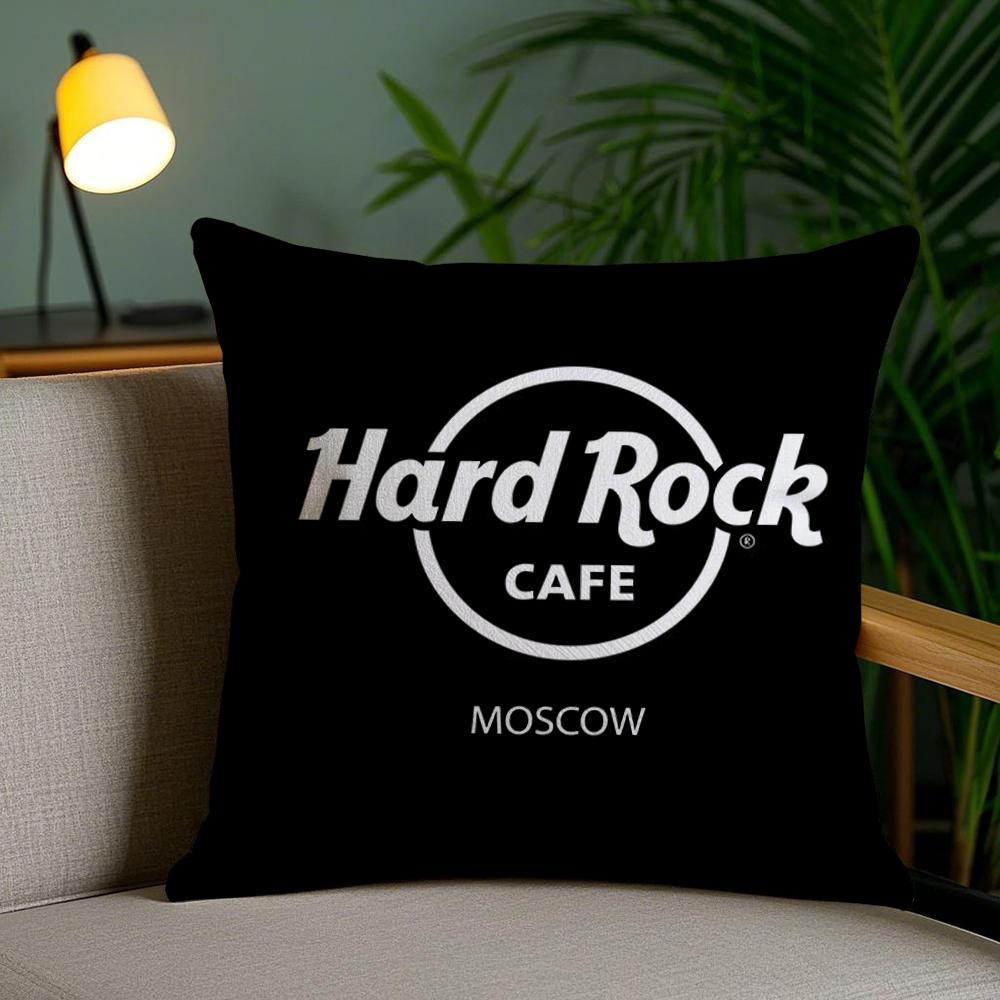 Роскошная H-Hardcore Кафе Наволочка Плюшевая Ткань Мягкая Двусторонняя Печать Невидимая Молния Наволочка для Подушки Дивана Домашний Декор