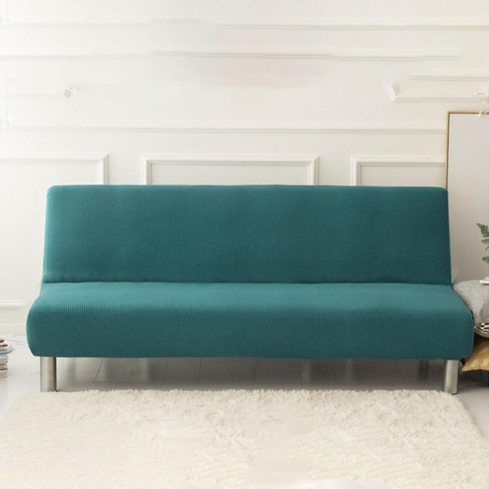 Removable Futon Sofa Cover Elastic Bench Cover Household Armless Sofa Slipcover  Home