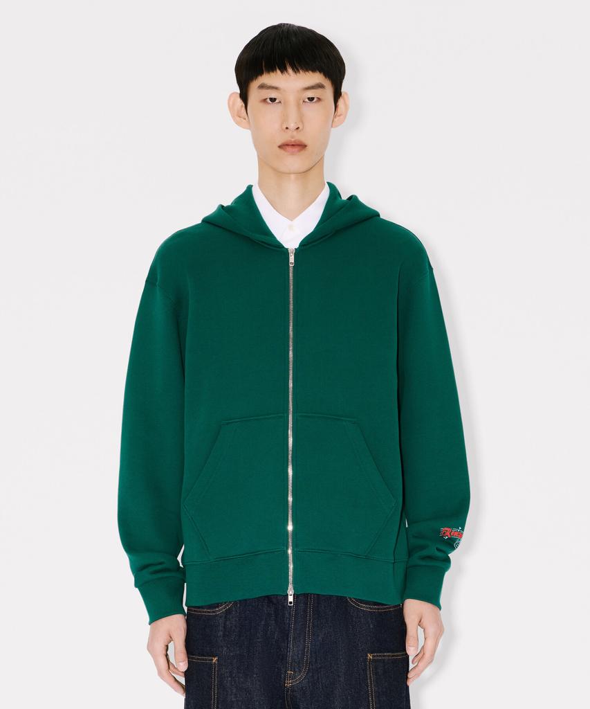 Kenzo Men'S Winter Holiday Classic Zip-Up Hoodie_K265Amwh02Gnx