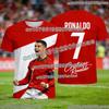 Футбольная футболка Ronaldo #7 Fan Edition 2026 для взрослых и детей. Дышащая и удобная футболка для футбольных тренировок на лето