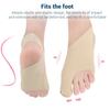 1 Pair Bunion Corrector Big Toe Straightener Bandage Hallux Valgus Correctors Foot Protector Feet