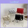 Popular Chain Diamond Grid Fashion Girl Daily Use Shoulder Bag Crossbody Bag