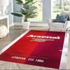 Arsenal Carpet Suitable for Entryway Hallway Outdoor Playrooms Antislip Carpet Anime Office Decor Luxury Gift for Birthday, Christmas, Wedding