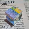 Decorative Crystal Ornament Mini K9 Glass Prism Cube, Sun Catcher Optical for Window Color Mixing Light Refraction, Desktop Decor, Photography