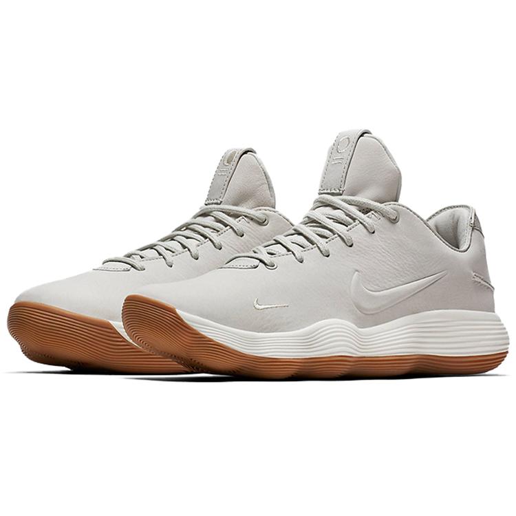 Nike Hyperdunk 2017 Низкая амортизация Противоскользящие и износостойкие Баскетбольные кроссовки с низким верхом Мужские Серые