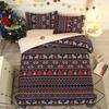 Christmas Snowflake Comforter Bedding Set Home Duvet Cover Warm Hotel Decor King Queen Single Hot Sale