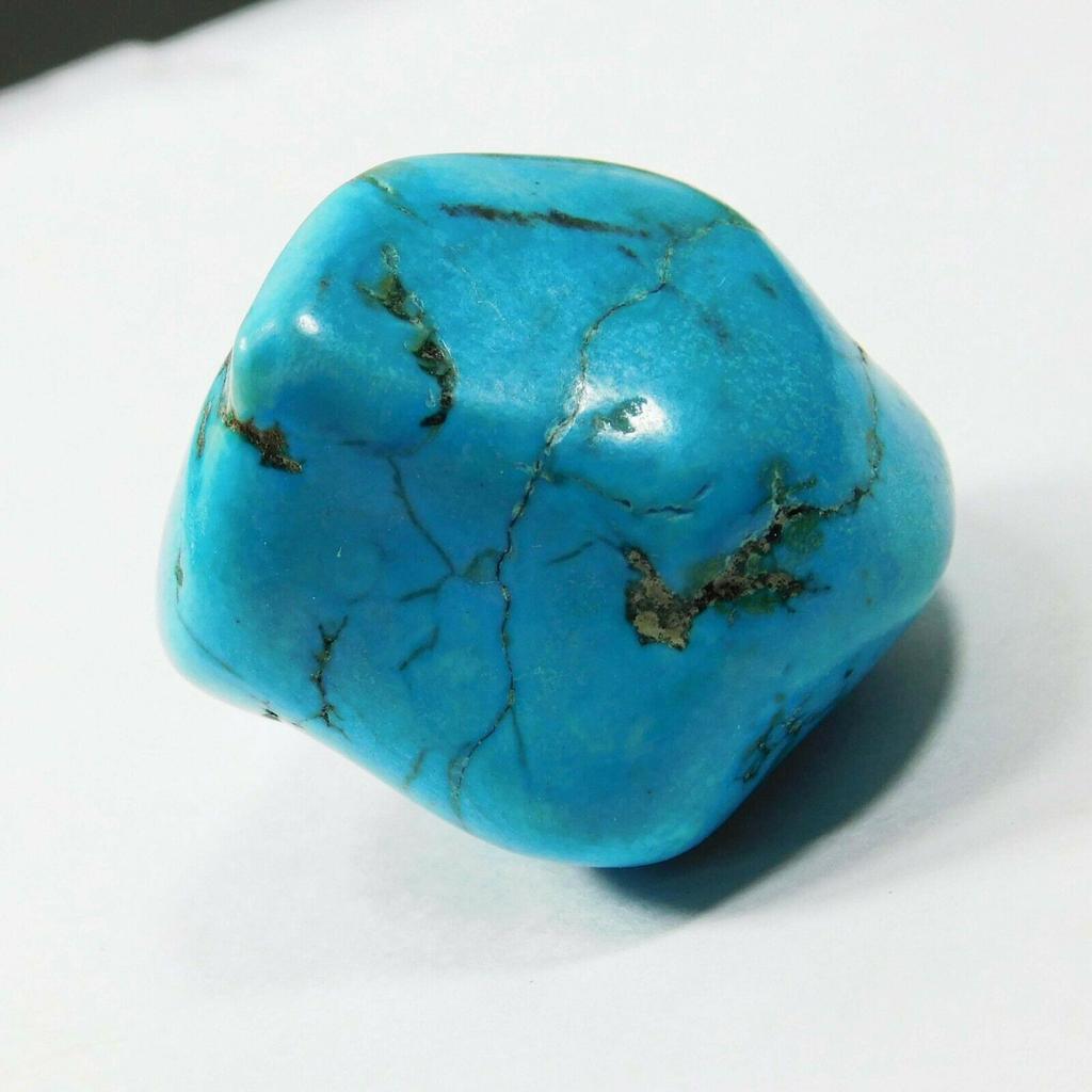 Blue Turquoise Rough 114 Ct Natural Arizona Loose Gemstone Slab Crystal
