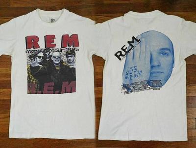 Футболка R.E.M Футболка R.E.M Рок-группа Monster Tour 1995