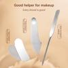 Stainless Steel Foundation Spatula Mask And Eye Cream Spoons Multi-Functional Facial Scraping Metal Beauty & Skin Care Tools Set