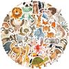 50pcs Cute Childrens Book Paintings Animals Stickers Aesthetic Decal Luggage Skateboard Cute Graffiti Girl Boy Sticker Toys