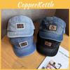 Trendy Patch Letter Cotton Baseball Hat With Breathable Design For Casual Wear