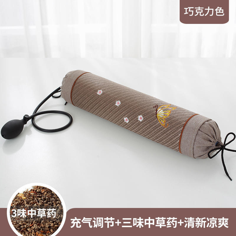 Подушка Argy Wormwood для поддержки шеи, улучшения сна, одноместная цилиндрическая подушка с наволочкой для сна