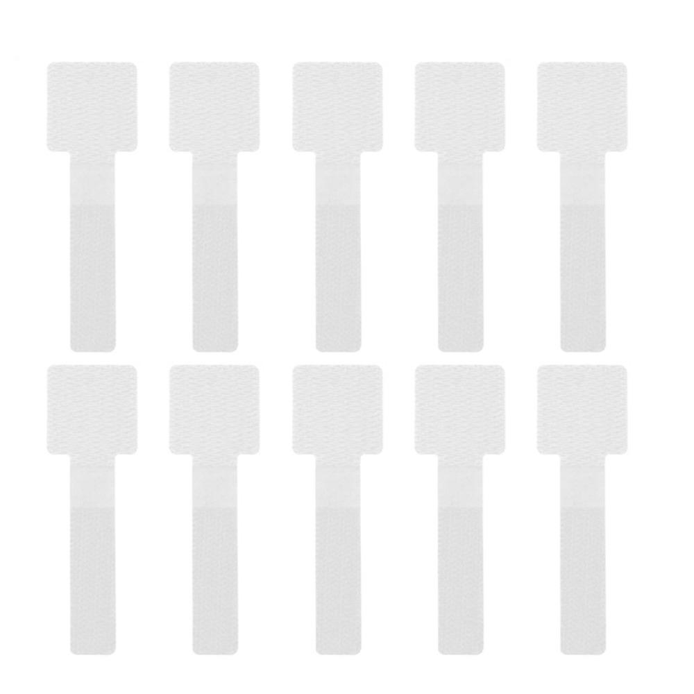 10Pcs Under Desk Cord Organizer Adjustable Data Cable Storage Space Saving Cable Organizer  Wall