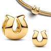 925 Silver Charms Horse Horseshoe Carrousel Earring Beads Pendant Bracelets Necklaces Womens DIY Jewelry Gift