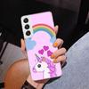 Pink Unicorn Rainbow Phnoe Case for Samsung Galaxy Note 20 Ultra 10 Pro 9 8 S10 Lite S9 Plus S8 + S7 Edge Unique Cover Coque Not