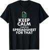Смешной подарок для любителя Excel | Футболка для бухгалтера Мужская Женская Унисекс