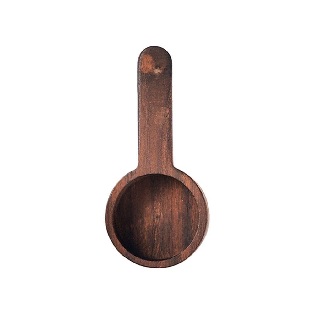 Black Walnut Gram Scoop Coffee Bean Scoop Wooden Sugar Spice Scoop Coffee Spoon Measuring Spoon