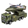 1/32 Drone Launch Drone Toy Военная модель автомобиля Изготовлена из литого сплава, Свет и звук, Растягивается, Высокая модель игрушки, праздничный подарок