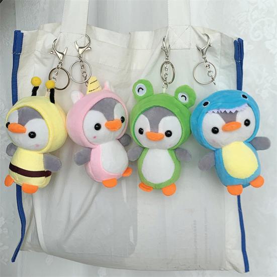 Привлекательная мягкая кукла пингвина творческой формы долговечная декоративная