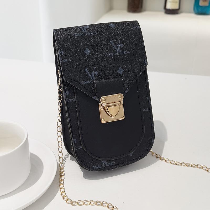 Модная сумка для мобильного телефона с принтом, корейская версия, сумка через плечо для девочек