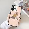 Cute Sloth Animals Phone Case Cover For iPhone 17 Air 16 15 14 plus 11 12 13 pro max coque Shell Fundas