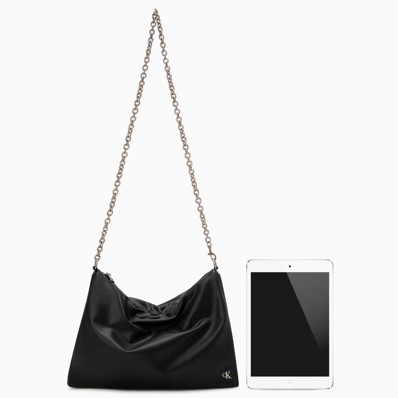 New CALVIN KLEIN Synthetic Material Crossbody Bags Medium Women's Space Black DH3575-001