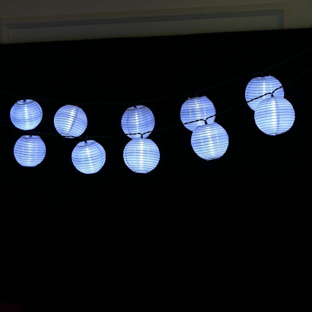 5Meters/16.4Ft 20 LEDs Solar Powered Energy Fairy String Lantern Light Lawn Lamp with Constant